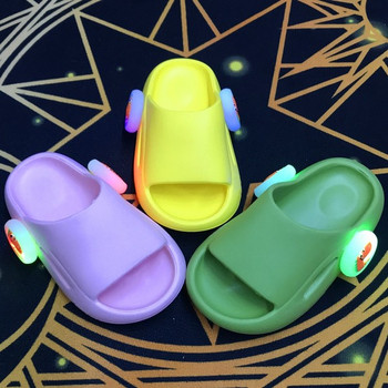Παιδικές παντόφλες από καουτσούκ - τριών χρωμάτων