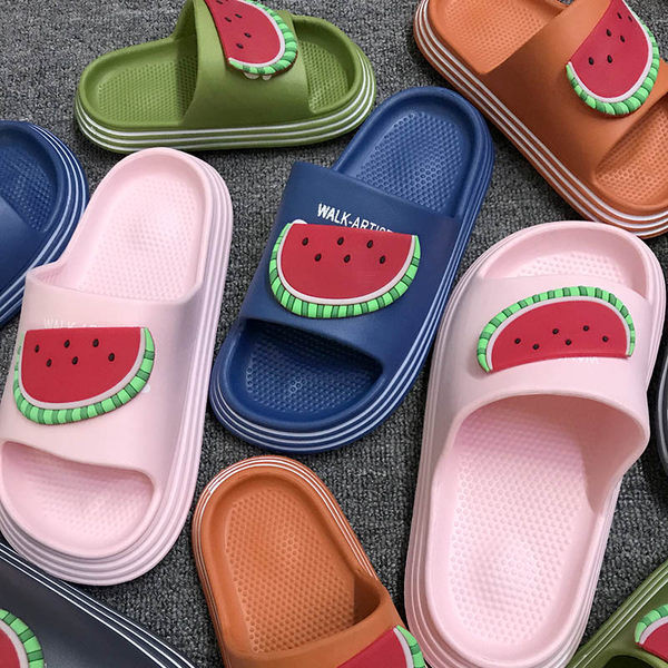 Gumi gyerekpapucs színes rátéttel - sok színben