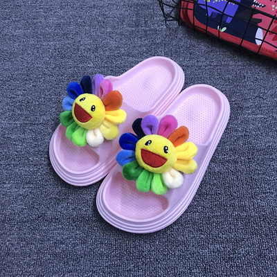 Gyermek papucs színes díszítéssel - többféle színben