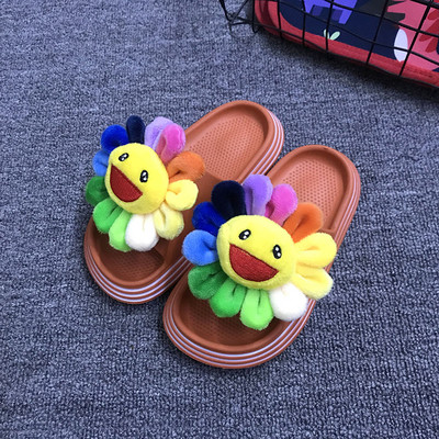 Gyermek papucs színes díszítéssel - többféle színben