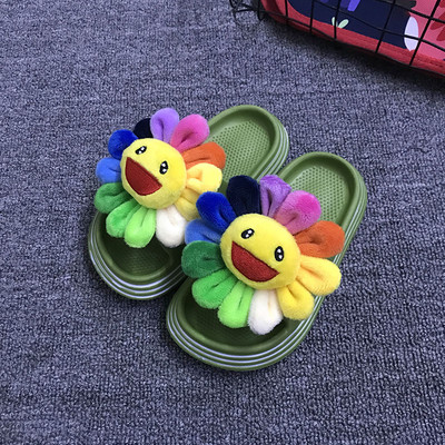 Gyermek papucs színes díszítéssel - többféle színben