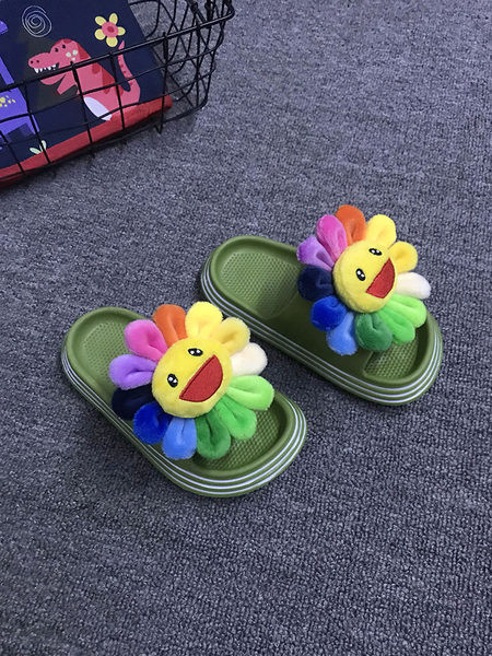 Gyermek papucs színes díszítéssel - többféle színben