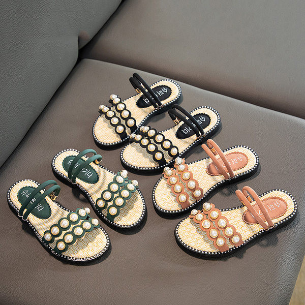 Νέο μοντέλο παντόφλες για κορίτσια με πέρλες