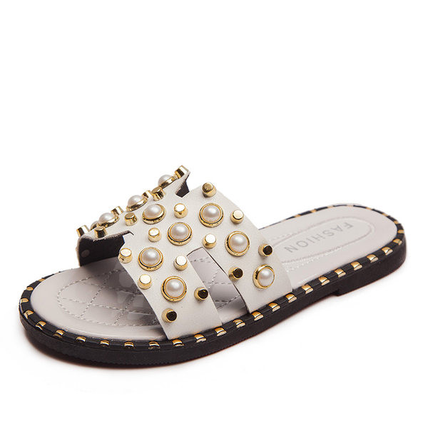 Νέο μοντέλο παιδικές παντόφλες με πέτρες για κορίτσια