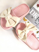 Παιδικές παντόφλες με κορδέλα για κορίτσια