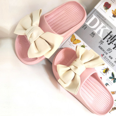 Παιδικές παντόφλες με κορδέλα για κορίτσια