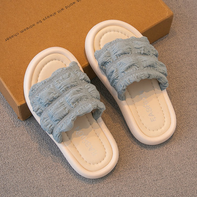 Casual παιδικές παντόφλες με επίπεδη σόλα για κορίτσια