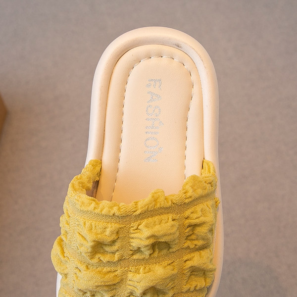 Casual παιδικές παντόφλες με επίπεδη σόλα για κορίτσια