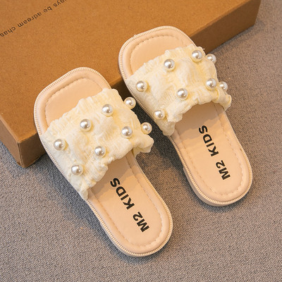 Gyöngyös nyári papucs lányoknak