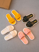 Eko bőrből készült alkalmi nyári papucs lányoknak