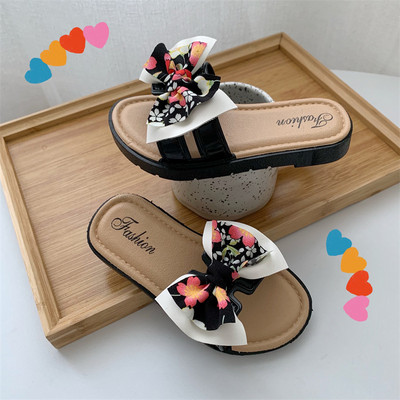 Alkalmi gyerekpapucs szalaggal lányoknak