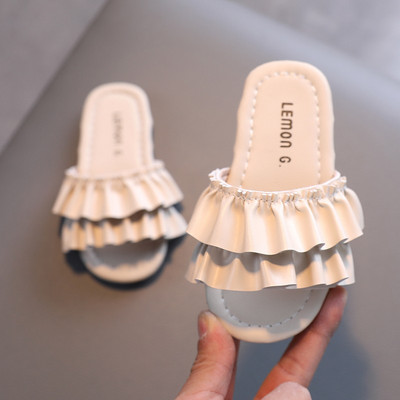 Παιδικές παντόφλες με επίπεδη σόλα