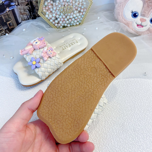 Nyári papucs lányoknak 3D macska rátéttel