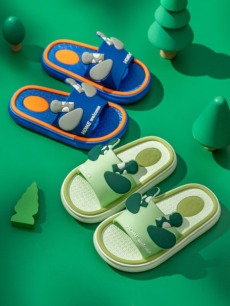 Детски чехли с 3D елемент - няколко цвята