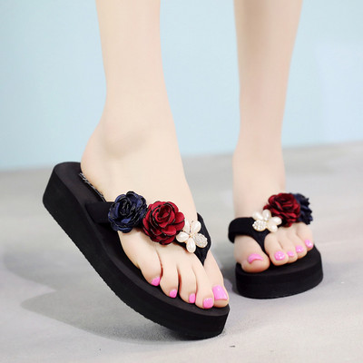 Naujas vaikiškų šlepečių su gėlėmis modelis - keli modeliai