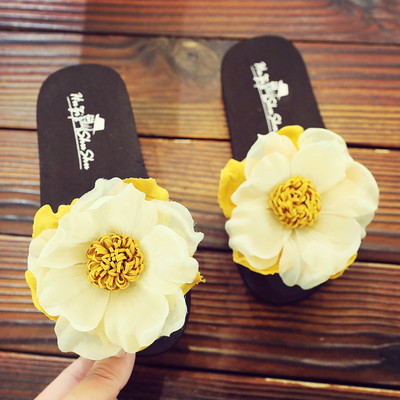 Dječje papuče sa cvijetom u više boja