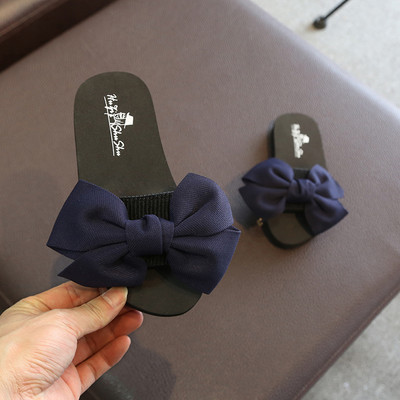 Sima modell nyári papucs lányoknak szalaggal