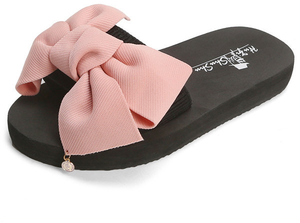 Sima modell nyári papucs lányoknak szalaggal