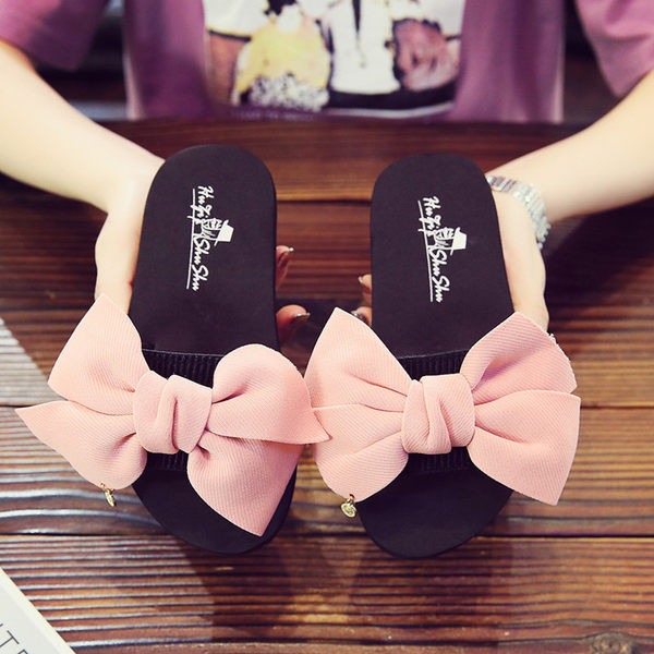 Sima modell nyári papucs lányoknak szalaggal