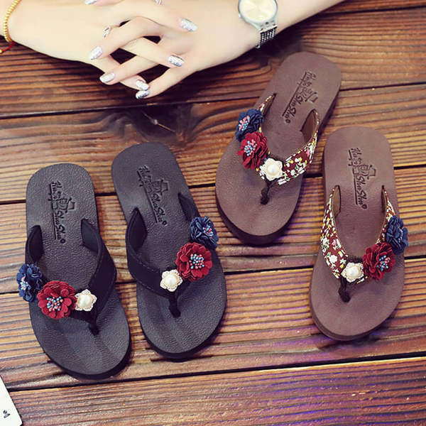 Dječje papuče sa cvjetićima - više boja