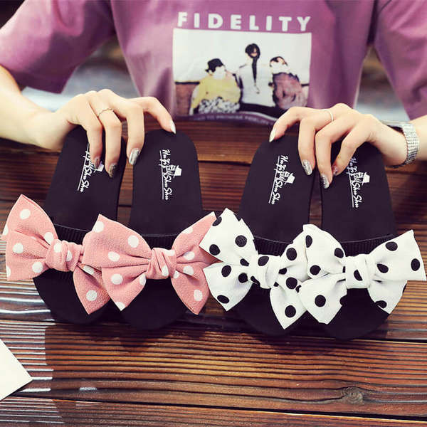 Ležerne dječje papuče s trakom za djevojčice