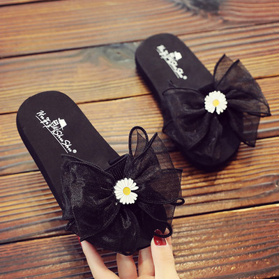 Νέο μοντέλο παντόφλες για κορίτσια με κορδέλα και μεταλλική διακόσμηση