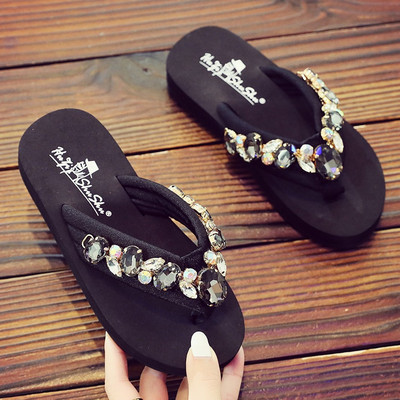 Laste värviliste kivikestega sussid