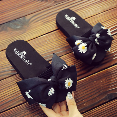 Dječje papuče za djevojčice s tekstilnom trakom