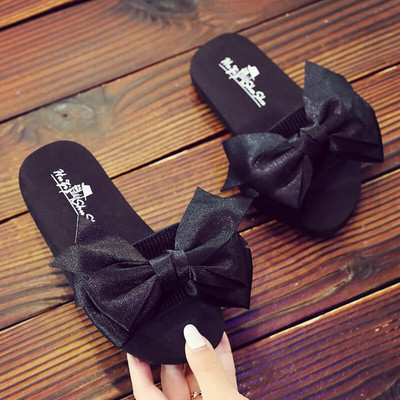 Нов модел ежедневни чехли с панделка няколко модела