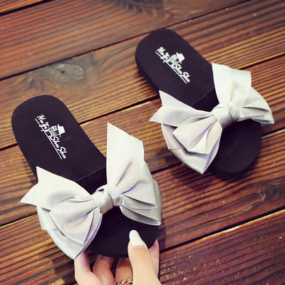 Нов модел ежедневни чехли с панделка няколко модела