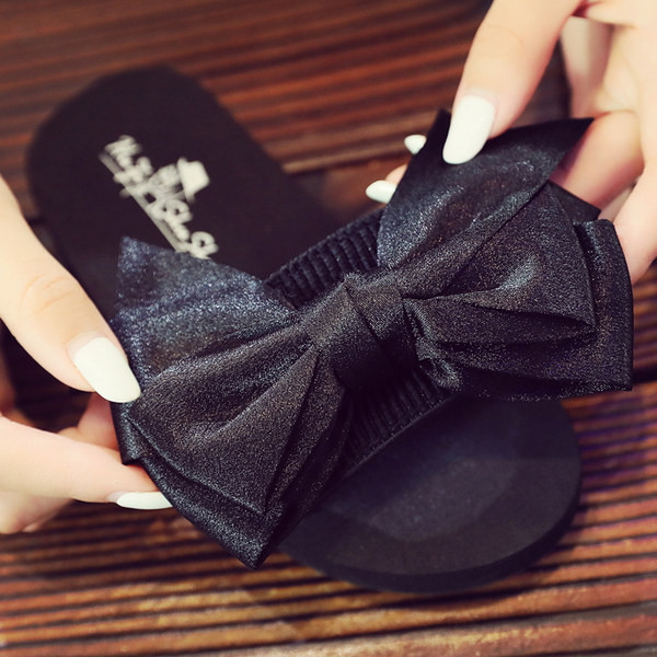 Нов модел ежедневни чехли с панделка няколко модела