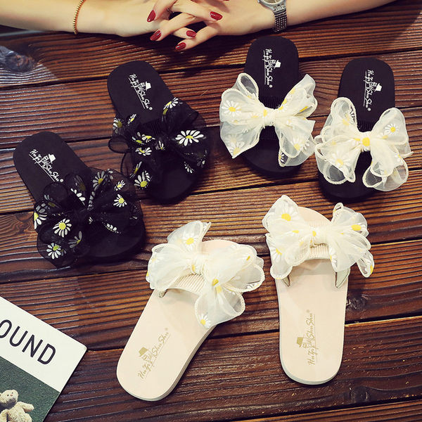 Νέο μοντέλο παιδικές παντόφλες με κορδέλα για κορίτσια