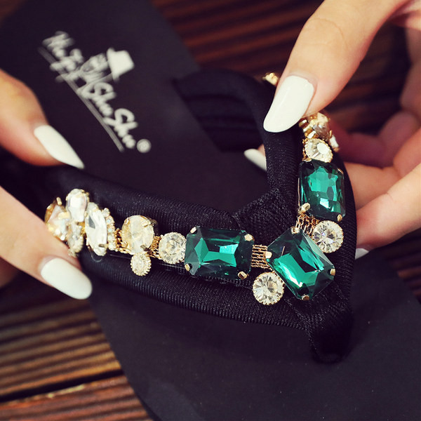 Dječje papuče sa kamenčićima u boji - više boja