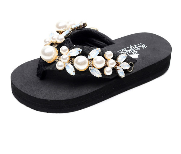 Gyöngyös gyerekpapucs lányoknak két színben