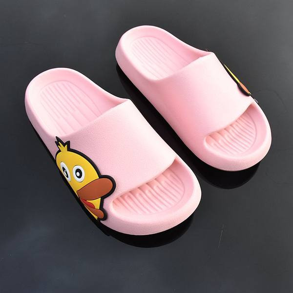 Gumi gyerekpapucs színes rátéttel