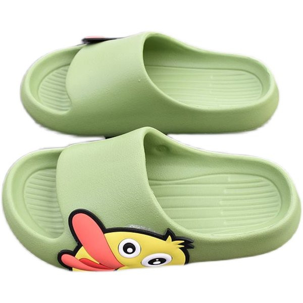 Gumi gyerekpapucs színes rátéttel