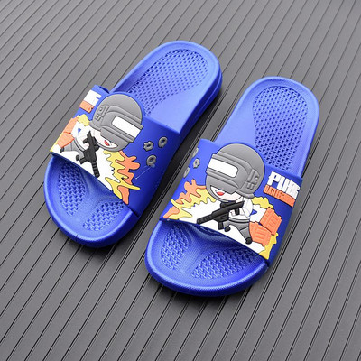 Gyermek papucs fiúknak rátéttel - három színben