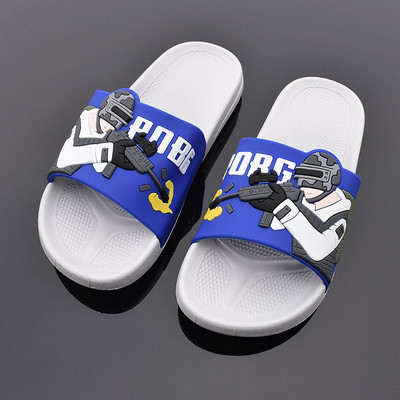 Gyermek papucs fiúknak rátéttel - három színben