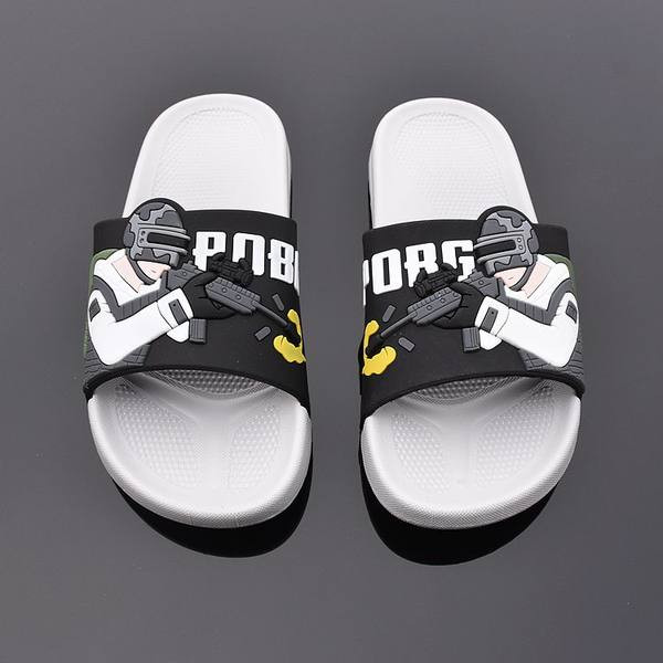 Gyermek papucs fiúknak rátéttel - három színben