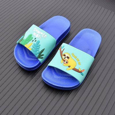 Καλοκαιρινές παιδικές παντόφλες με επίπεδη σόλα - δύο μοντέλα