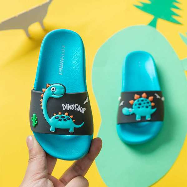 Nyári gyerekpapucs színes animációval fiúknak vagy lányoknak