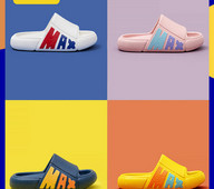 Καλοκαιρινές παιδικές παντόφλες με επιγραφή για αγόρια ή κορίτσια