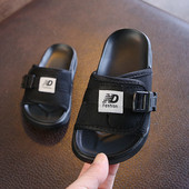 Laste sussid tekstiilist rihmade ja plastikust lukuga