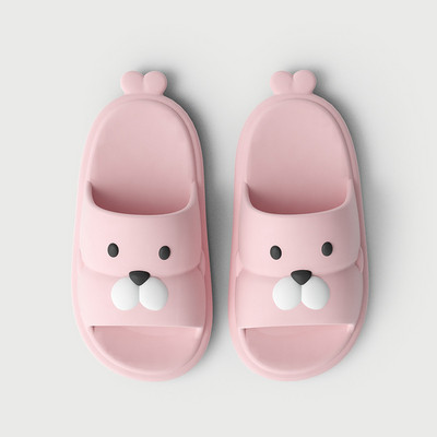 Gyermek gumi papucs rátéttel - különböző színekben