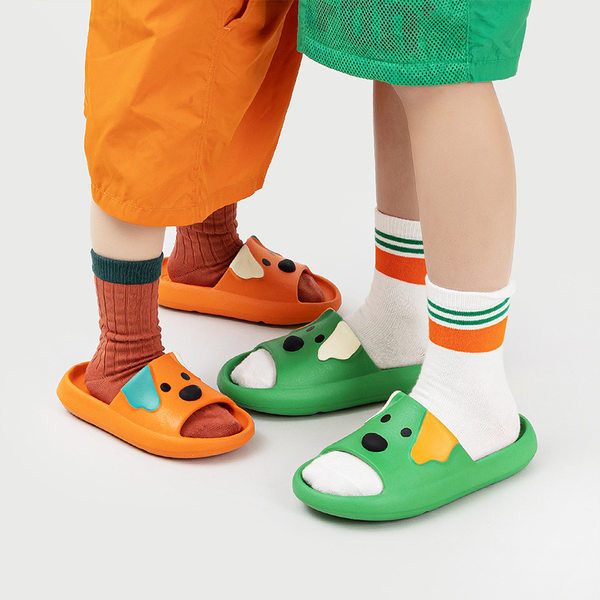 Alkalmi gyerek gumipapucs lapos talppal