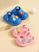 Παιδικές παντόφλες με απλικέ - πολλά χρώματα