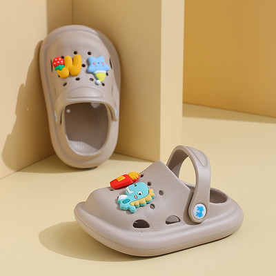 Παιδικές παντόφλες με απλικέ - πολλά χρώματα