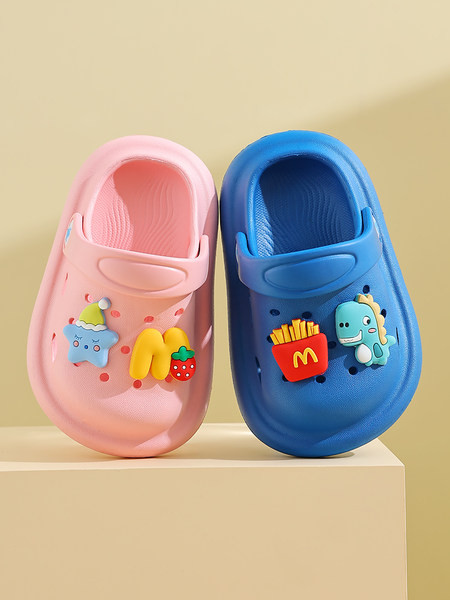 Παιδικές παντόφλες με απλικέ - πολλά χρώματα