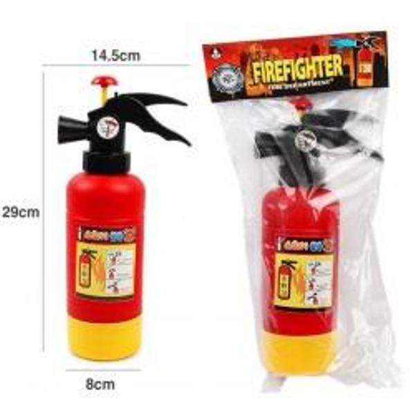  воден пистолет от пластмаса, пожарогасител 29х8 см.
