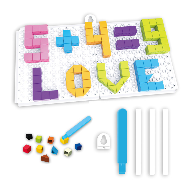 Детска игра, Мозайка, Букви ицифри, 148 части